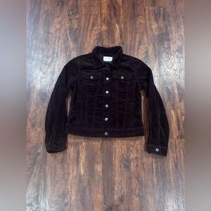 Universal Thread Burgundy Corduroy Jacket NWOT